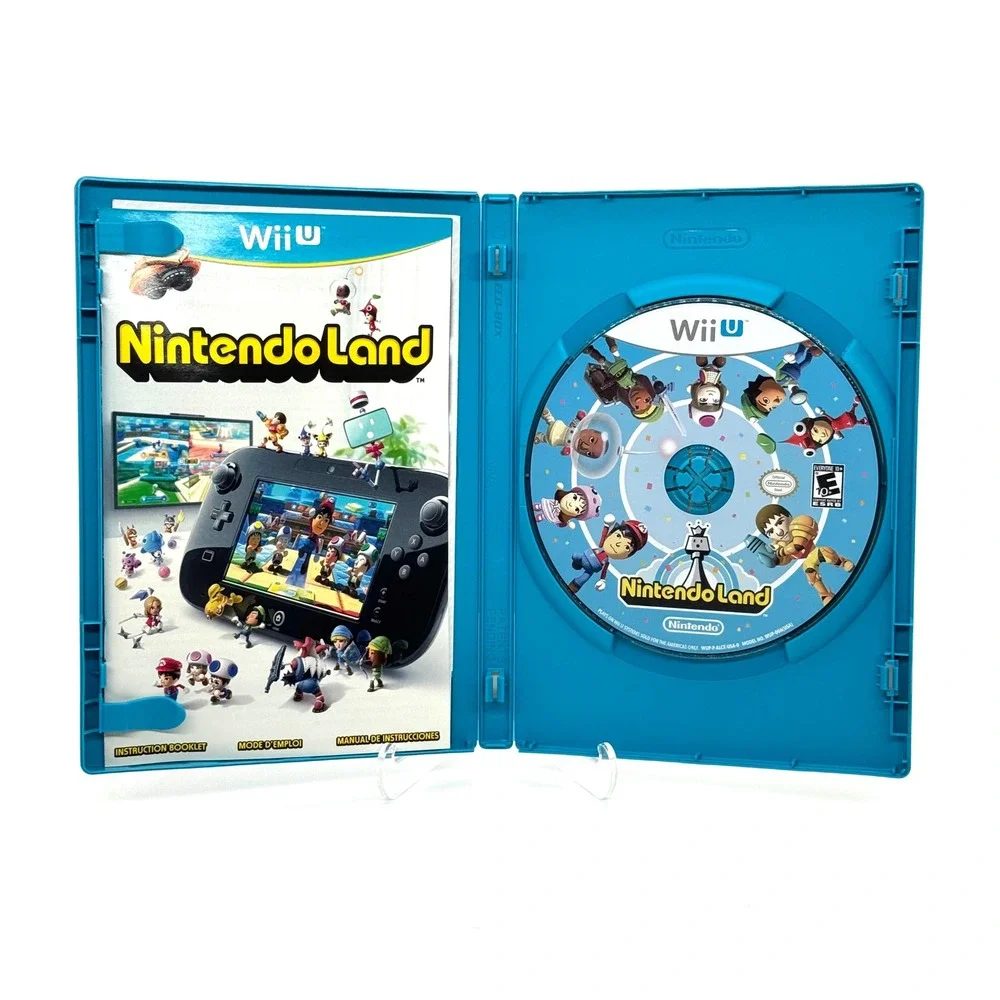 Nintendo Land Nintendo Wii U 2012 Complete w/ Manual CIB Video Game